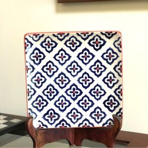 Yokohama Studio Hand Painted Sushi Dish